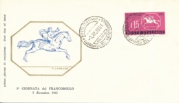 1961 Italien - Tag Der Briefmarke - Giornata Del Francobollo 3.12.1961 - Giornata Del Francobollo