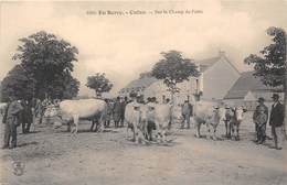 18-CULAN- SUR LE CHAMP DE FOIRE - Culan