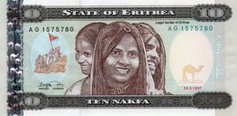 ERITREA 10 NAFKA 1997 P-3  UNC - Erythrée