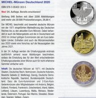 Deutschland+EURO MICHEL Münzen 2020 Neu 30€ Ab 1871 DR 3.Reich BRD DDR Numismatik Coins Catalogue 978-3-95402-303-5 - Verzamelingen