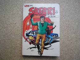 Bd  Safari (Album) : N° 43, Recueil 43 (155, 156, 157) - Safari