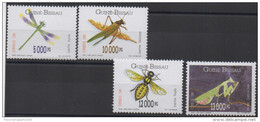 Guiné-Bissau Guinea Guinée Bissau 1996 Insects Insectes Insekten Set Of 4 Stamps Mi. 1239 - 1241  MNH ** - Other & Unclassified