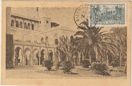 CARTE-MAXIMUM ALGERIE  N° Yvert 200 (Palais D'Eté) Obl Sp Palais D'Eté1945 - Maximum Cards