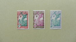 France (ex-colonies & Protectorats) > Guyane Française :3 Timbres Nsg - Andere & Zonder Classificatie