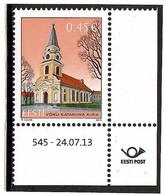 Estonia 2013 . St. Catherine's Church In Voru. 1v: 0.45.  Michel # 768 - Estland