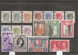 Hong -Kong ( Lot De Timbres Divers Différents X -MH) - Autres & Non Classés