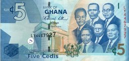 GHANA 5 CEDI 2010 P-38b  Circ-xf-aunc - Ghana