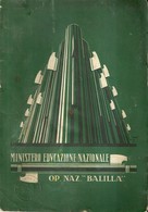 7032 " OPERA NAZIONALE BALILLA-MINISTERO DELLA EDUCAZIONE NAZIONALE-ANNO SCOLASTICO 1931-1932 "PAGELLA ORIGINALE - Diploma & School Reports