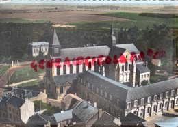 80 - HAM - L' EGLISE NOTRE DAME ET LE PENSIONNAT -VUE AERIENNE LAPIE N° 4  - SOMME - Ham