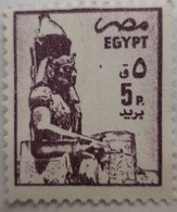 EGYPT - 1985 -  Statue Of Ramses II, Luxor (Egypte) (Egitto) (Ägypten) (Egipto) (Egypten) - Usati