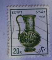 EGYPT - 1990 - Jar- Ancient Artifacts (Egypte) (Egitto) (Ägypten) (Egipto) (Egypten) - Gebruikt