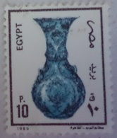 EGYPT - 1989 - Double-handled Flask- Ancient Artifacts (Egypte) (Egitto) (Ägypten) (Egipto) (Egypten) - Oblitérés