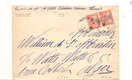 5-3-1919 ENVELOPPE DE TUNIS POUR ALGER - Briefe U. Dokumente