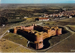 66 - Salses - Le Château Fort Vu Du Ciel - Salses