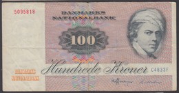 DANIMARCA 1972 100 KRONER - Denemarken