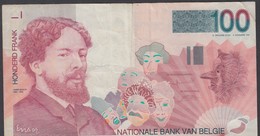 BELGIO 1995 100 FRANK CIRC - 100 Francs