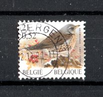 BELGIO  :  Uccelli Di Buzin -  Turdus Pilaris   -  21 F./0,52 €.  -  1 Val. Usato  Del.  26.03.2001 - Moineaux