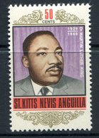 St Kitts, Nevis & Anguilla 1968 Martin Luther King Commemoration HM (SG 190) - St.Christopher-Nevis-Anguilla (...-1980)