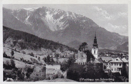 Puchberg Am Schneeberg * Burgruine, Kirche, Teilansicht, Gebirge, Alpen * Österreich * AK1299 - Neunkirchen
