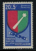 Algérie // 1950-1962  // 1958 // Fondation Maréchal De Lattre, Neufs ** MNH No.352 Y&T - Neufs