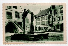 - CPSM AMMERSCHWIHR (68) - Place Du Marché - - Sonstige & Ohne Zuordnung