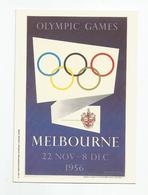 Cpm Pub Publicité Mars Sponsor Albertville 1992 Olympic Games Melbourne 1956 - Werbepostkarten