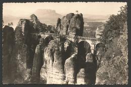 Germany-----Basteibrücke-----old Postcard - Bastei (sächs. Schweiz)