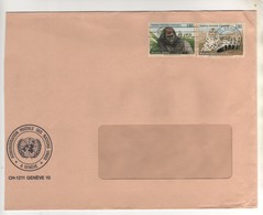 Beaux Timbres , Stamps " Animaux : Espèces Menacées D'extinction " Sur Lettre , Cover  Du 15/04/1993 - Storia Postale