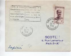 1956 - ENVELOPPE De TANANARIVE (MADAGASCAR) Avec CACHET "SEMAINE DE L'ARBRE 1956" - Briefe U. Dokumente