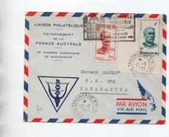 1954 - ENVELOPPE De TANANARIVE (MADAGASCAR) Avec BORD DE FEUILLE - Storia Postale