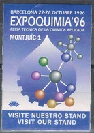 Viñeta BARCELONA 1996. Expoquimia 96, Montjuich. Exposicion Quimica Aplicada ** - Variedades & Curiosidades