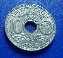 10 CENTIMES LINDAUER  MAILLECHORT  1939    (B14 13) - D. 10 Centimes
