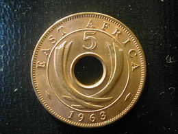 East Oost Africa  1963  5 Cents  UNC Last Year As A Colony - Colonia Británica