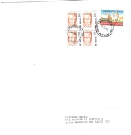 LETTERA CON £2000 OLIMPIADI 1992 - Lettres & Documents