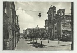 PARTANNA - PIAZZA C.BATTISTI E CORSO VITTORIO EMANUELE   VIAGGIATA FG - Trapani