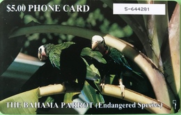 BAHAMAS  -  Phonecard  -  Batelco  - Parrots  -  $ 5 - Bahamas