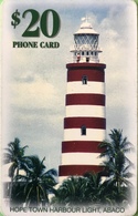BAHAMAS  -  Phonecard  -  Batelco  - Phare -  $ 20 - Bahama's