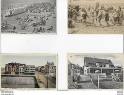 MIDDELKERKE ..-- 4 Cartes Anciennes De MIDDELKERKE Dont 2 écrites . - Middelkerke