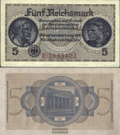 German. Cast In 2. War Rosenbg: 553a, 7stellige Kontrollnummer, With Prägestempel Uncirculated 1940 5 Reichsmark - WW2