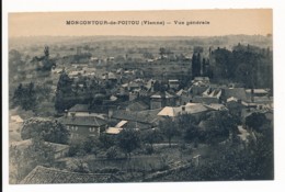 CPA 86 MONCONTOUR DE POITOU Vue Générale - Otros & Sin Clasificación