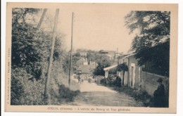 CPA 86 ITEUIL L'Entrée Du Bourg Et Vue Générale Edition Jules Robuchon - Otros & Sin Clasificación