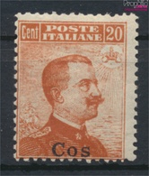 Ägäische Inseln 11III Postfrisch 1912 Aufdruckausgabe Cos (9421863 - Egeo (Coo)
