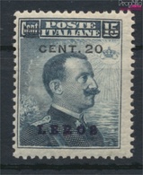 Ägäische Inseln 10V Postfrisch 1912 Aufdruckausgabe Leros (9421856 - Aegean (Lero)