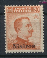 Ägäische Inseln 11VII Postfrisch 1912 Aufdruckausgabe Nisiros (9421852 - Aegean (Nisiro)