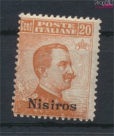 Ägäische Inseln 13VII Postfrisch 1912 Aufdruckausgabe Nisiros (9421848 - Ägäis (Nisiro)