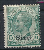 Ägäische Inseln 4XII Postfrisch 1912 Aufdruckausgabe Simi (9421826 - Ägäis (Simi)