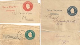 Streifbänder  (3 Stück)      Ca. 1900 - Brieven En Documenten