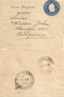 Striefband  Buenos Aires Bozonistas - Belgrano         1899 - Storia Postale