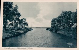 Aus Masuren: Einfahrt Zum Schimonker Kanal, (1930). (Kanał Szymoński, Mikołajek, Giżycka). - Polen