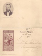 PK  "1er Do Mayo - R.Pérez (Entre Rios)"  5 C.braun  Rosario             1903 - Covers & Documents